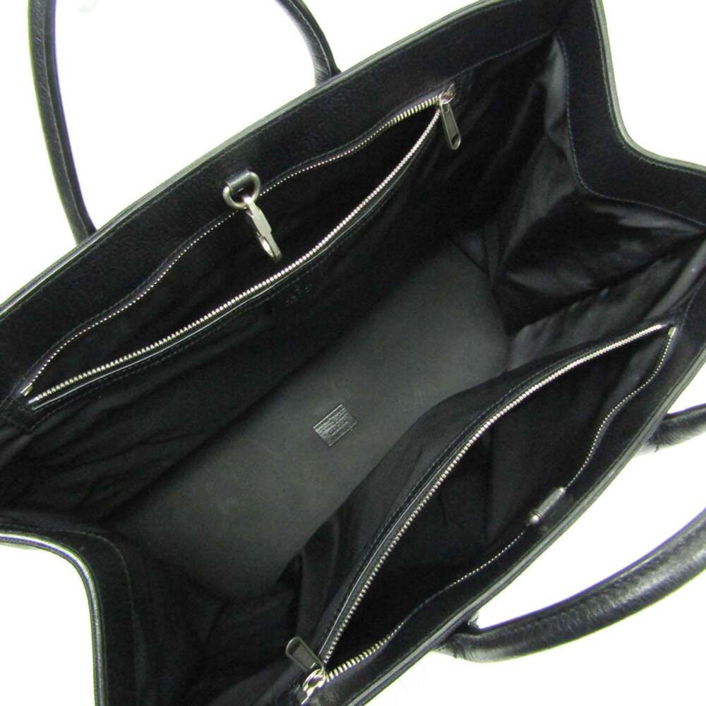 GUCCI Authentic Black Leather Shoulder Bag - Picture 4 of 16